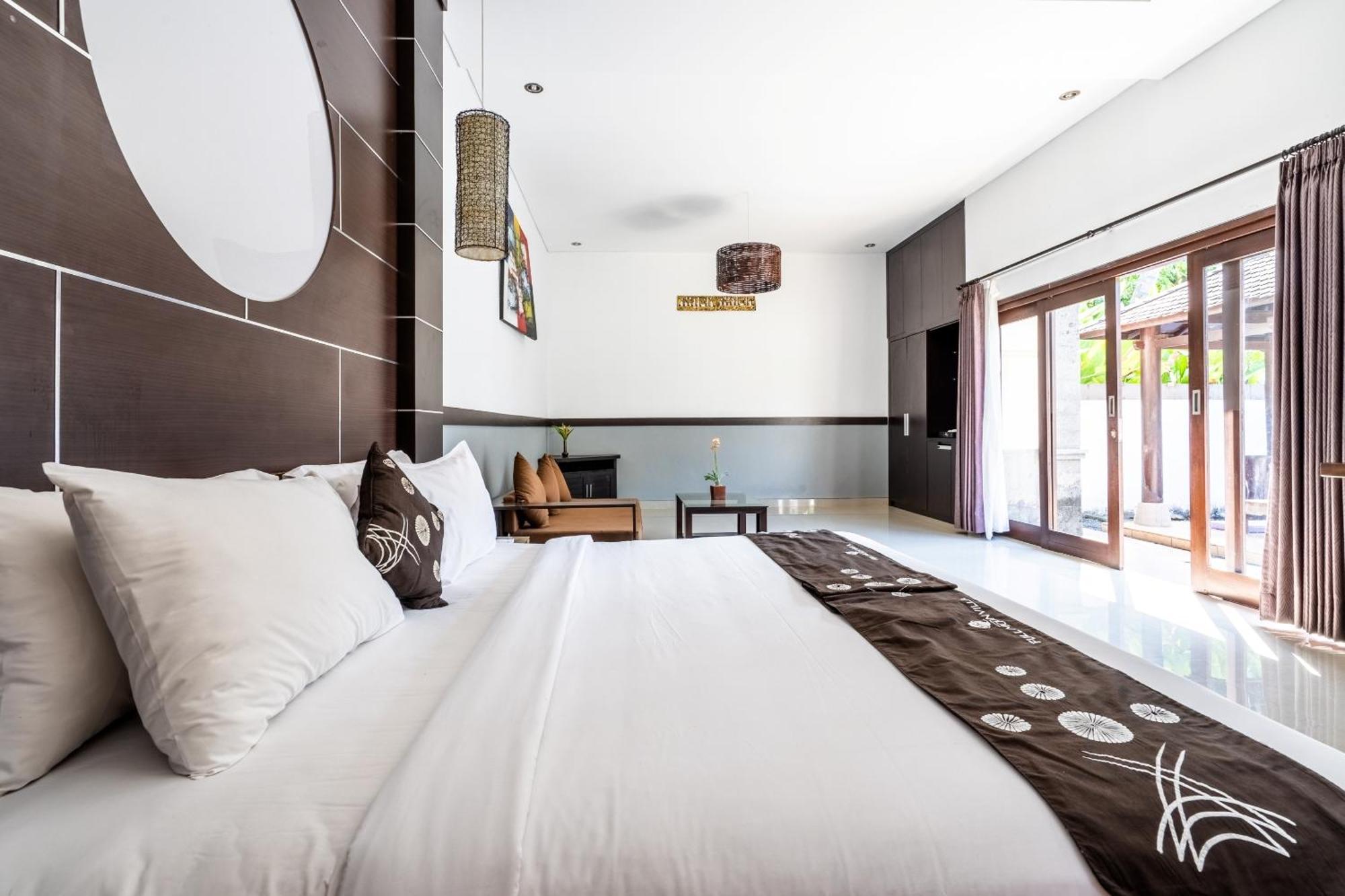 Full Moon Villa Ubud Chambre photo